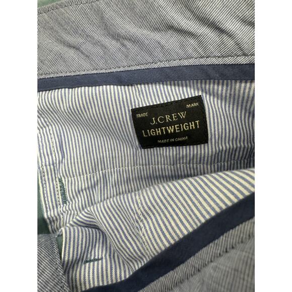 J. Crew Mens Pants Size 32 30 Urban Slim Chino Teal Cotton 100% Preppy Academia - Picture 2 of 9